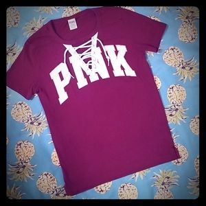 Pink by Victoria Secret t-shirt size small